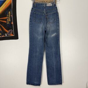 1970s Levi's Women's Straight Fit Orange Tab Vintage Jeans 20x32